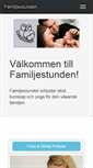 Mobile Screenshot of familjestunden.com